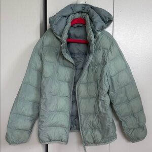 UNIQLO TEAL Puffer Jacket